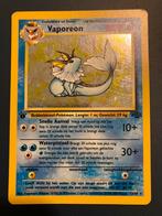 Vaporeon eerste editie holo jungle pokemon kaart, Ophalen of Verzenden, Zo goed als nieuw