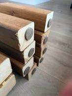 Bedverhogers Zelfgemaakt - 8 stuks, Ophalen, Zo goed als nieuw, Eenpersoons