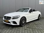 Mercedes-Benz C-klasse Cabrio 180 Premium Plus Pack / Burmes, Auto's, Mercedes-Benz, Automaat, Cabriolet, 4 stoelen, Wit