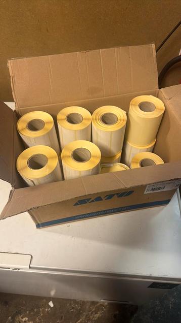 Sato europe etiquette rollen beschikbaar voor biedingen