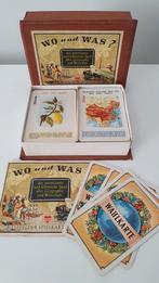 Wo und Was Bielefelder Spielkarten compleet met handleiding, Ophalen of Verzenden, Zo goed als nieuw, Kwartet(ten)