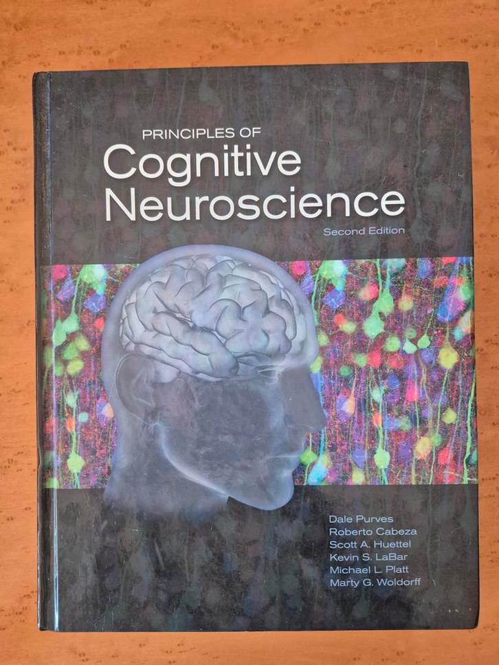 Principles of Cognitive Neuroscience - 2nd Edition, Boeken, Studieboeken en Cursussen, Zo goed als nieuw, WO, Beta, Ophalen of Verzenden