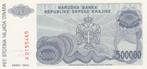 Kroatië - 500000 Dinar 1994 UNC serie A0155465 -P#R32, Verzenden, Overige landen