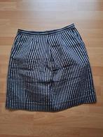 Purdey gestreept rokje - goud en blauw maat 40, Kleding | Dames, Maat 38/40 (M), Blauw, Ophalen of Verzenden, Zo goed als nieuw