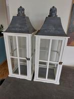 2 kandelaars, Huis en Inrichting, Woonaccessoires | Kandelaars en Kaarsen, Ophalen, Zo goed als nieuw, 50 tot 75 cm