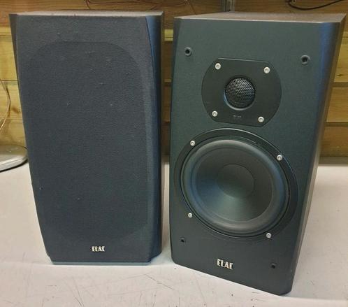 Elac bs-53 luidsprekers 120 watt biwiring, Audio, Tv en Foto, Luidsprekers, Gebruikt, Front, Rear of Stereo speakers, 60 tot 120 watt