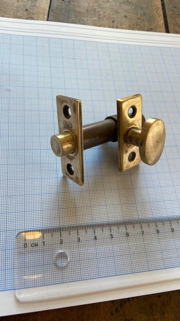 Vintage Lips voordeurslot Bijzetslot / insteekgrendel slot, Doe-het-zelf en Verbouw, Deuren en Horren, Ophalen of Verzenden