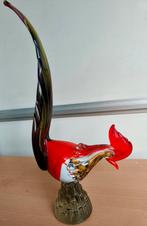 Glazen Haan Fazant vogel, Antiek en Kunst, Kunst | Designobjecten, Verzenden