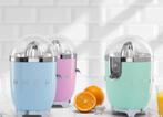 SMEG Citruspers CJF01 Verschillende kleuren, Witgoed en Apparatuur, Juicers, Ophalen of Verzenden, Nieuw, Elektrisch, Citruspers