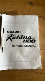 Werkplaats boek suzuki  katana 1100, Motoren, Handleidingen en Instructieboekjes, Ophalen of Verzenden, Suzuki
