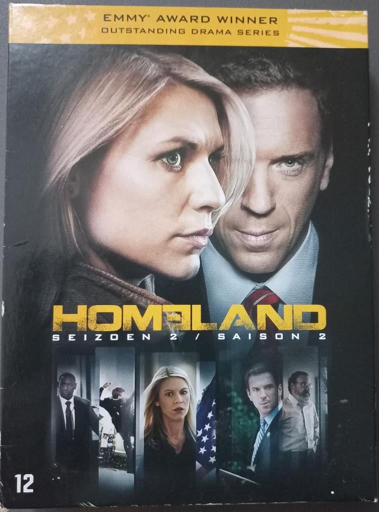 Homeland Seizoen 2 - DVD Boxset origineel, Gebruikt, Boxset, Ophalen of Verzenden, Vanaf 12 jaar