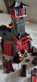 Playmobil kasteel met wat meubeltjes, poppetjes, Ophalen of Verzenden, Gebruikt