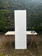 IKEA Vika Amon Tafelblad, inclusief poten - Wit, Huis en Inrichting, Ophalen, Kunststof, Gebruikt, 100 tot 150 cm