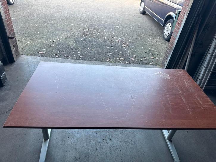 IKEA Galant Bureau Frame - 120x40cm - In Hoogte Verstelbaar, Huis en Inrichting, Bureaus, Gebruikt, Bureau, In hoogte verstelbaar