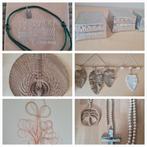 Kandelaar veren hanger Bohemian Bali Ibiza woonaccessoires, Ophalen of Verzenden, Nieuw