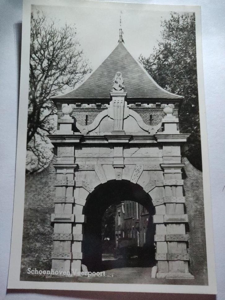 Q1102 Schoonhoven, Verzamelen, Ansichtkaarten | Nederland, Zuid-Holland, 1920 tot 1940, Ophalen of Verzenden