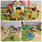 Playmobil manege pony en paardenbox springwedstrijd huifkar, Ophalen of Verzenden, Zo goed als nieuw