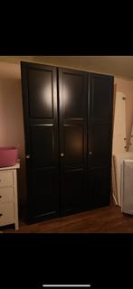 Twee Pax deuren IKEA zwart, Ophalen, Minder dan 80 cm, 215 cm of meer, Binnendeur