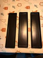 3x zwarte schalen, Huis en Inrichting, Ophalen, Zo goed als nieuw