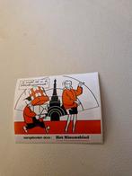 4085 Het Nieuwsblad Schaats Sticker, Ophalen of Verzenden, Gebruikt, Overige typen