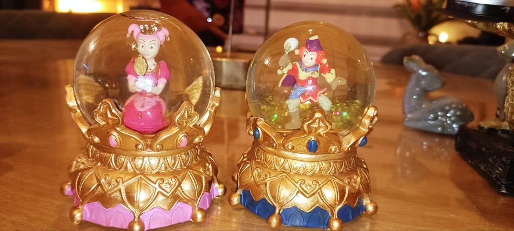 Sneeuw schudbol pardoes pardijntje Efteling sneeuwbal, Verzamelen, Efteling, Gebruikt, Beeldje of Poppetje, Ophalen