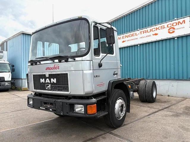 MAN 18 18.232 4x2 FULL STEEL CHASSIS (MANUAL GEARBOX / FULL, Auto's, Vrachtwagens, Bedrijf, Te koop, Elektrische buitenspiegels
