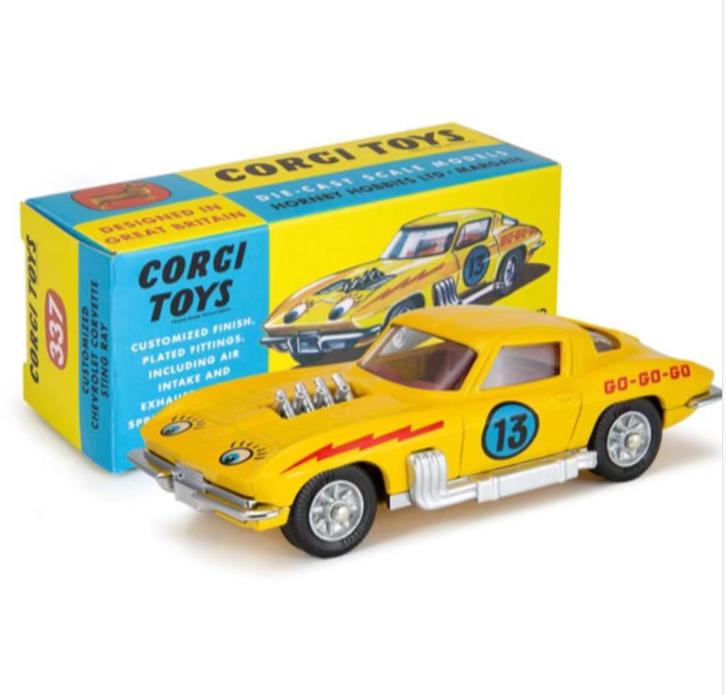 Chevrolet Corvette Sting Ray Customized 1/46 CORGI NEW R 337, Hobby en Vrije tijd, Modelauto's | 1:43, Nieuw, Auto, Corgi, Verzenden