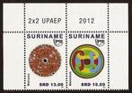 Suriname 1923/4 postfris Maluanas en Malohkoh UPAEP 2012, Ophalen of Verzenden, Postfris