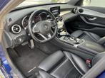 Mercedes-Benz C-Klasse Estate 180 AMG | Leder | Camera | Tre, Automaat, Blauw, 750 kg, 1400 kg