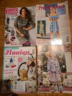 4 verschillende naai- en patroonbladen, Hobby en Vrije tijd, Kledingpatronen, Ophalen of Verzenden, Zo goed als nieuw, Vrouw, Overige merken