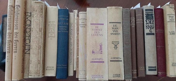 13 boeken van ds. J.J. Knap Czn., Boeken, Godsdienst en Theologie, Christendom | Protestants, Ophalen of Verzenden