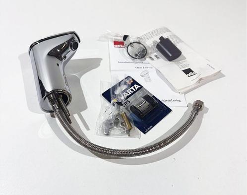 ORAS ELECTRA WASTAFELKRAAN KOUD 6 Volt CHROOM 6050F, Doe-het-zelf en Verbouw, Sanitair, Nieuw, Kraan, Chroom, Ophalen of Verzenden