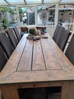 Steigerhouten eettafel 260x100, Tuin en Terras, Tuintafels, Ophalen, Rechthoekig, Hout
