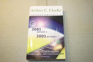 Arthur C Clarke Space Odyssey 2061en 3001 omnibus beschikbaar voor biedingen
