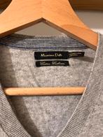 Man grijs trui massimo dutti cotton cashmere, Ophalen of Verzenden