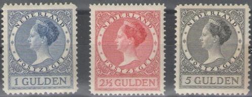 NVPH 163/165, Postzegels en Munten, Postzegels | Nederland, Postfris, T/m 1940, Ophalen of Verzenden