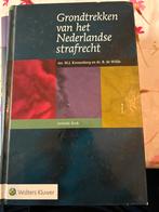 Grondtrekken van het Nederlandse strafrecht, Ophalen of Verzenden, Zo goed als nieuw