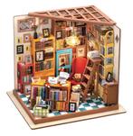 Robotime Sam's Study DIY Huisje - DG102, 1:50 tot 1:144, ., Nieuw, Ophalen of Verzenden
