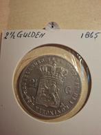 Zilveren Rijksdaalder Willem III 1865 - Prachtige Staat, Ophalen of Verzenden