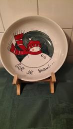 "Let it Snow"  Solids TS  Grote schaal 26 cm, Ophalen of Verzenden, Nieuw, Overige stijlen, Schaal of Schalen