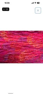 Sjaal Fuchiaroze trendy, Ophalen of Verzenden, Zo goed als nieuw, Maat 46/48 (XL) of groter, Sjaal