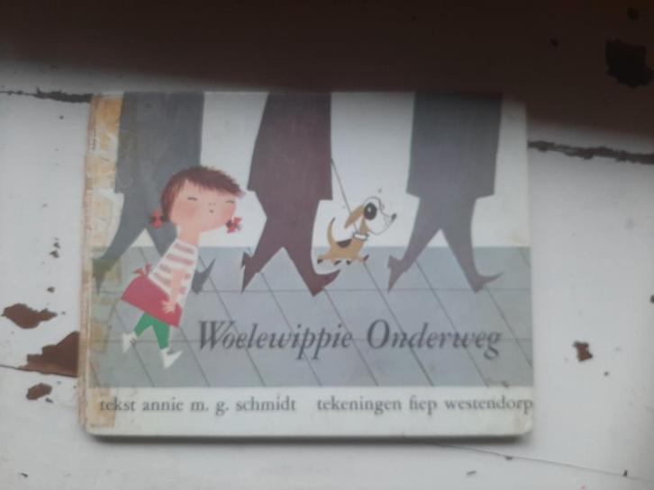 Woelewippie Onderweg - Annie M.G. Schmidt, 1966 2e druk, Boeken, Kinderboeken | Jeugd | onder 10 jaar, Gelezen, Sprookjes, Ophalen of Verzenden