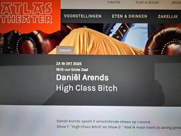 Daniel Arends, High Class Bitch op 18 oktober in Emmen  beschikbaar voor biedingen
