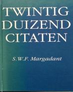 Twintig duizend citaten (blauwe omslag),, Boeken, Ophalen of Verzenden, Zo goed als nieuw