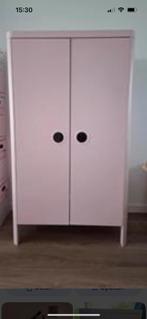 Busunge ikea kledingkast roze, Kinderen en Baby's, Kinderkamer | Commodes en Kasten, Ophalen, Kast, 50 tot 70 cm, 105 cm of meer