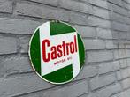 Oud Castrol motor olie reclamebord, Verzamelen, Reclamebord, Gebruikt, ., Ophalen of Verzenden