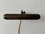 Vintage schilderijlamp van koper, verstelbaar., Ophalen of Verzenden