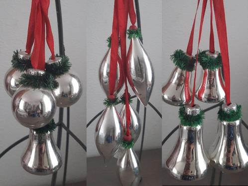 3 oude kerstbal trossen, Diversen, Kerst, Zo goed als nieuw, Ophalen of Verzenden