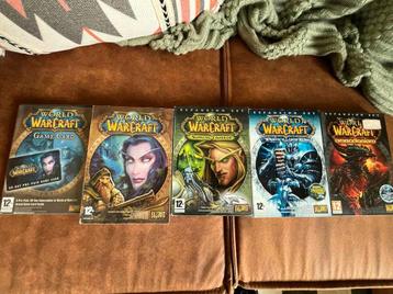 World of Warcraft Game Boxen Collectie beschikbaar voor biedingen