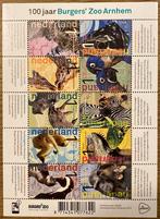 Postzegels pf. 100 jaar Burgers Zoo Arnhem, Postzegels en Munten, Postzegels | Nederland, Na 1940, Ophalen of Verzenden, Postfris